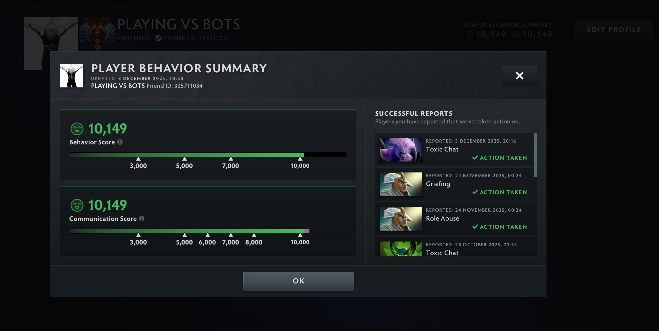 🏅 MMR 5658 | 🕒 2000 годин | 🛡 10149