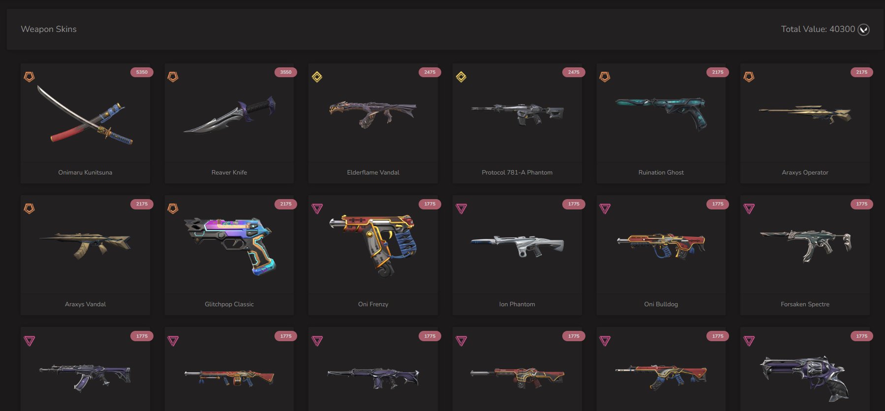 🎯 Valorant акаунт | Gold 1 | EU | 27 агентів