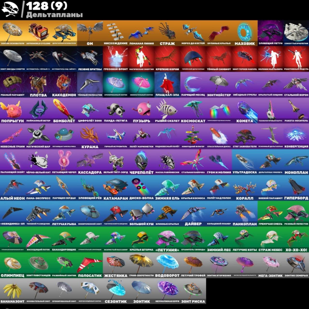 🎨 129 скінів | 🌟 Fortnite акаунт