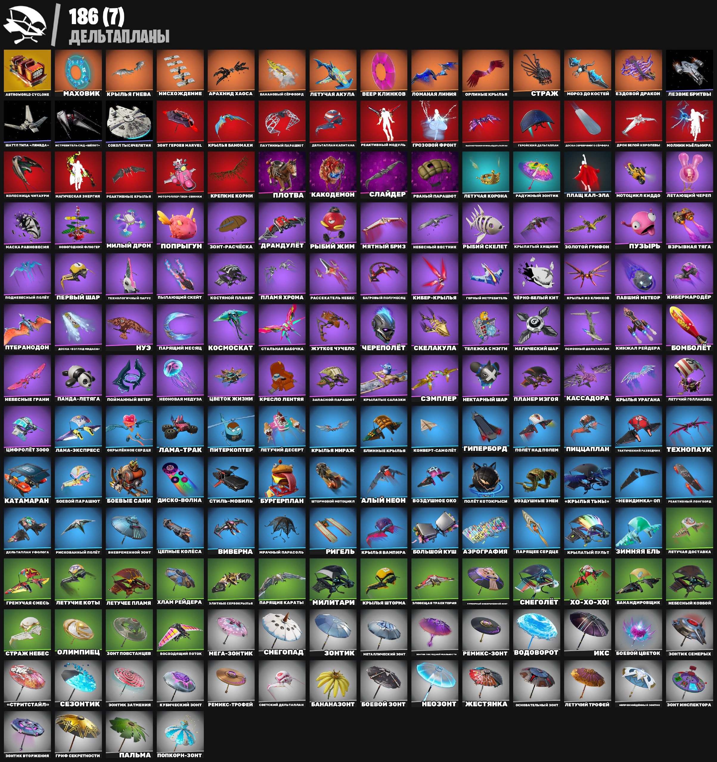 🎨 263 скінів | 🌟 Fortnite акаунт