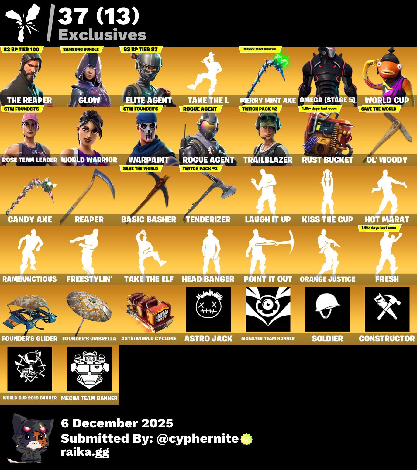 🎨 137 skins | 🌟 Fortnite account