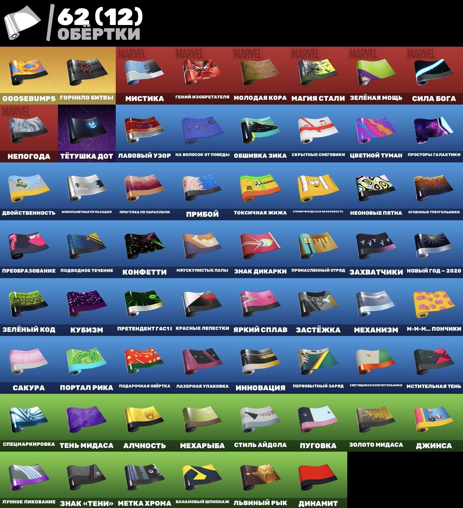 🎨 104 skins | 🌟 Fortnite account