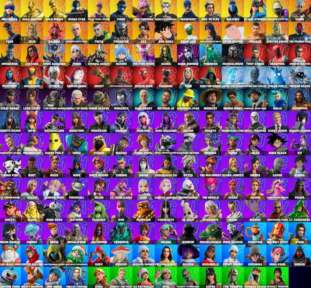 🎨 181 skins | 🌟 Fortnite account