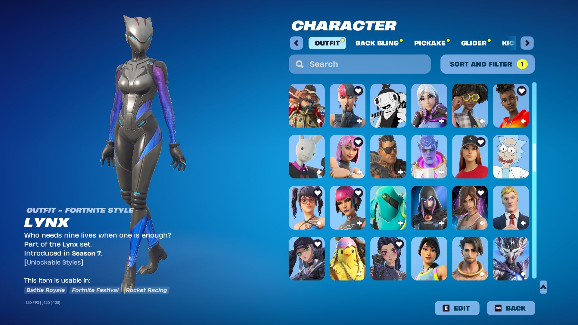 🎨 219 skins | 🌟 Fortnite account