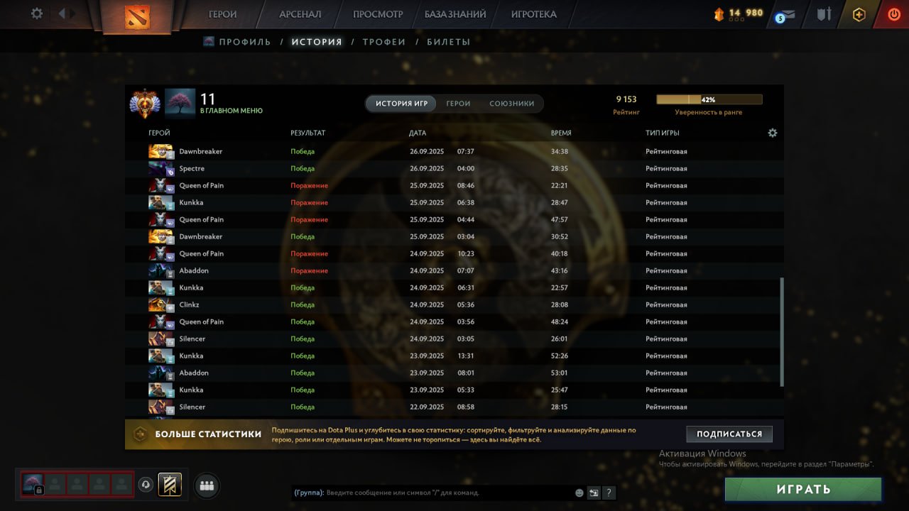 🏅 MMR 9153 | 🕒 6959 hours | 🛡 11854