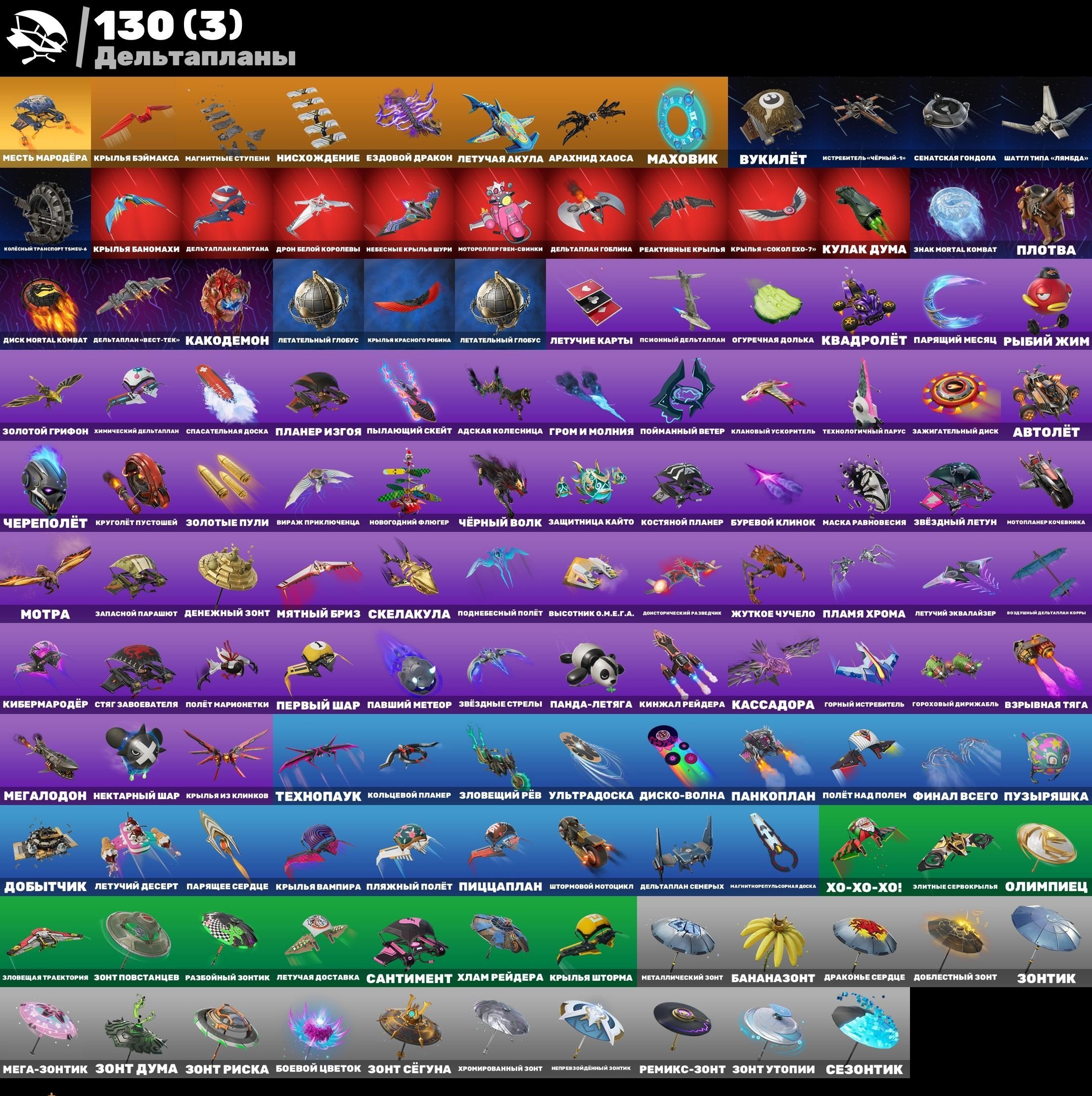 🎨 136 skins | 🌟 Fortnite account