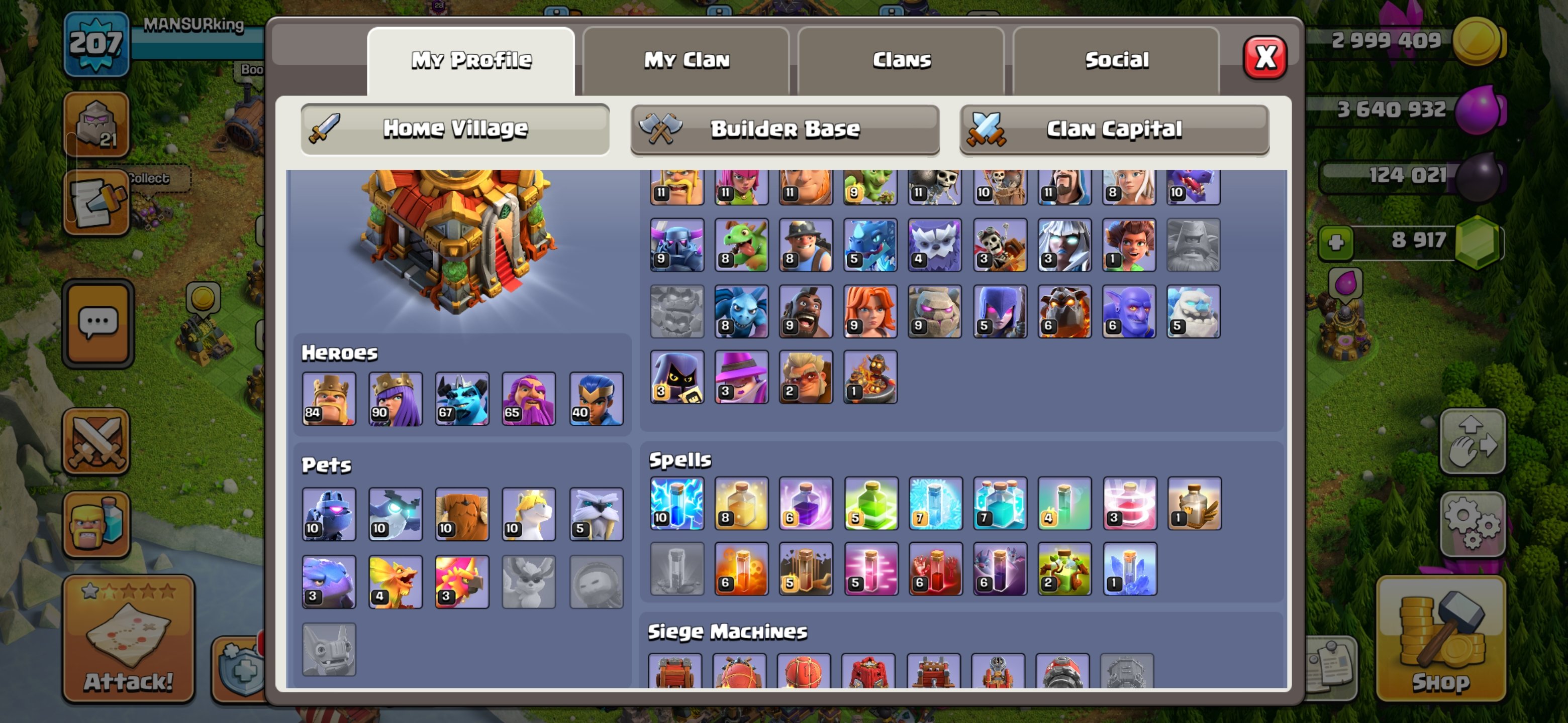 🏰 Clash of Clans акаунт | Ратуша 16 рівня | Рівень 0