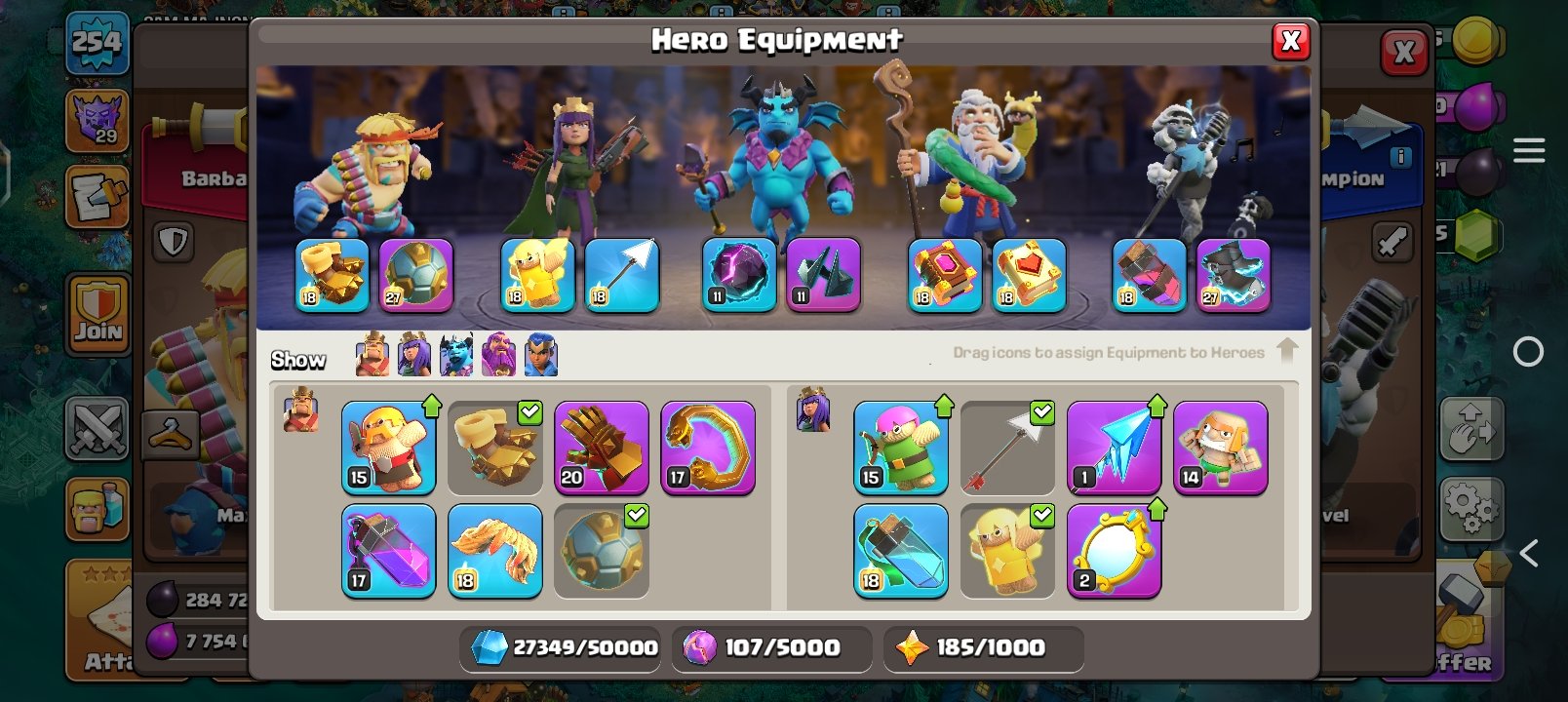 🏰 Clash of Clans акаунт | 17 ратуша | 99% МАКС