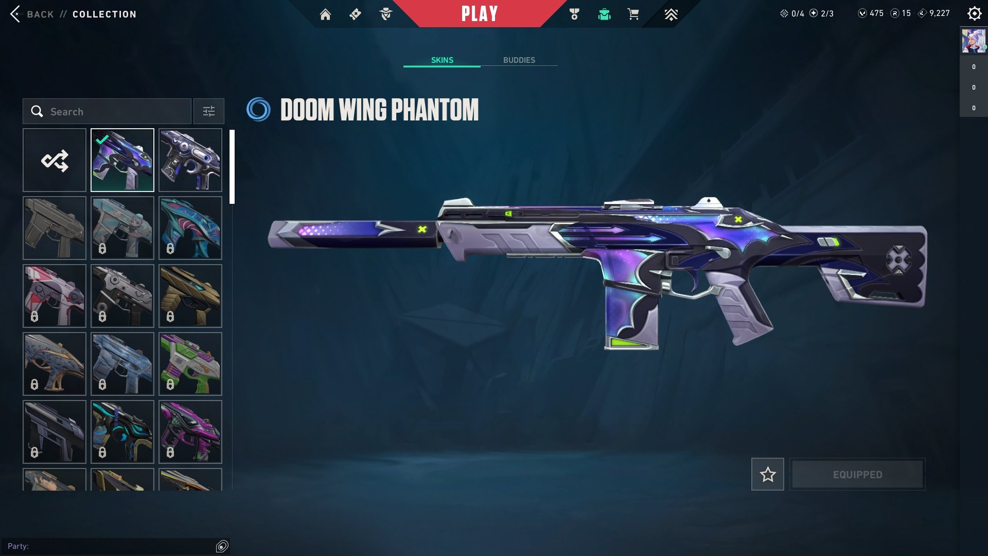 ● 30 skins | 1 Knife | Karambit Prime//2.0 ― Vandal Harbinger of Chaos ― Sheriff New Frontier