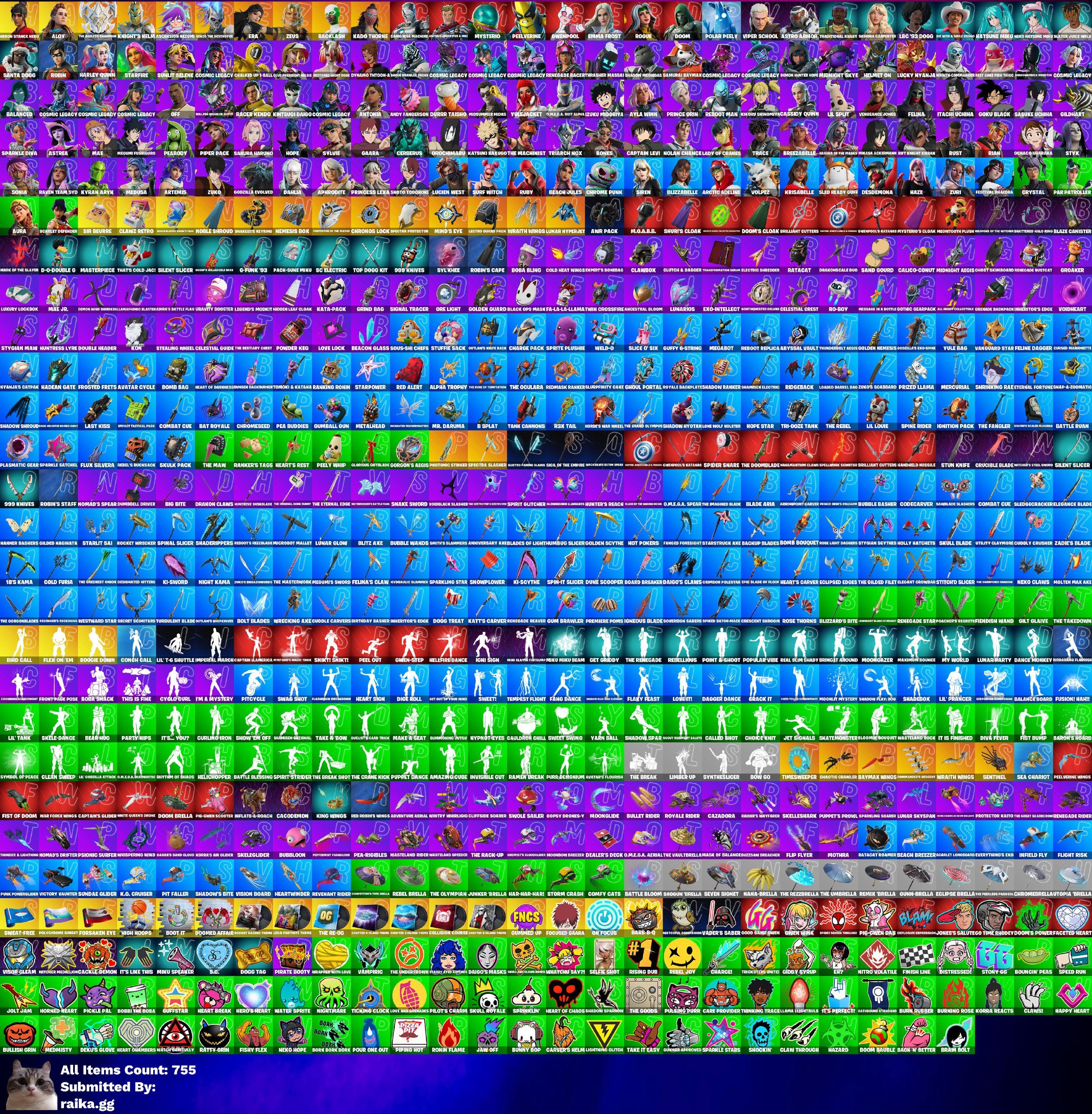 🎨 142 skins | 🌟 Fortnite account