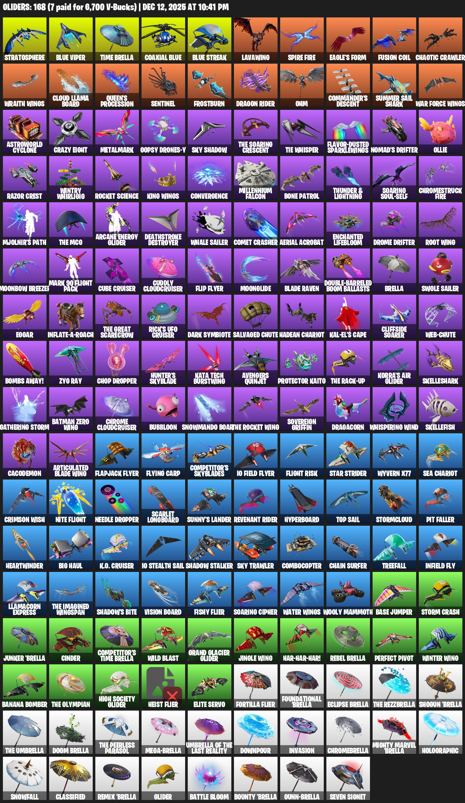 🎨 205 skins | 🌟 Fortnite account