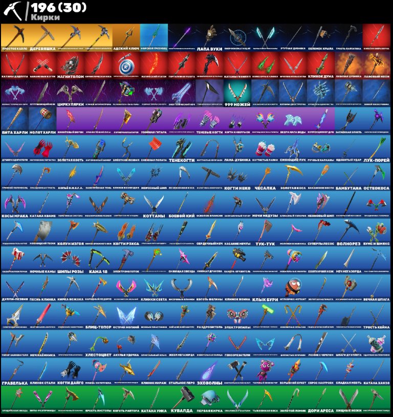 214 skins | 🌟 Fortnite account