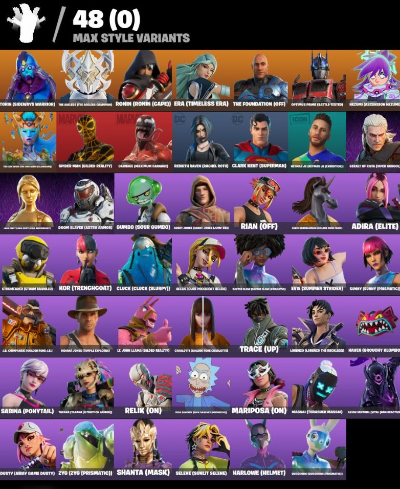 🎨 94 skins | 🌟 Fortnite account