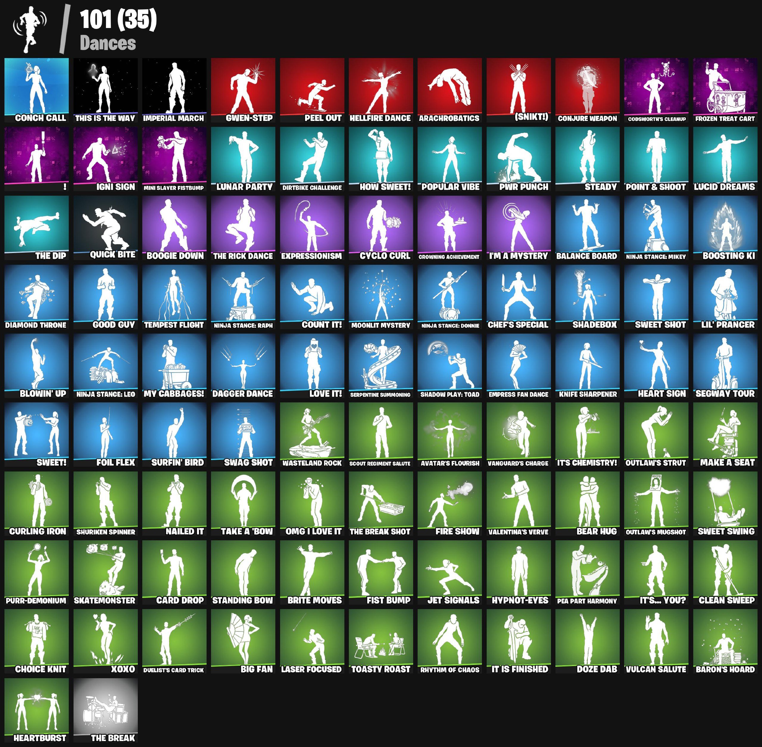 🎨 107 скинов | 🌟 Fortnite аккаунт