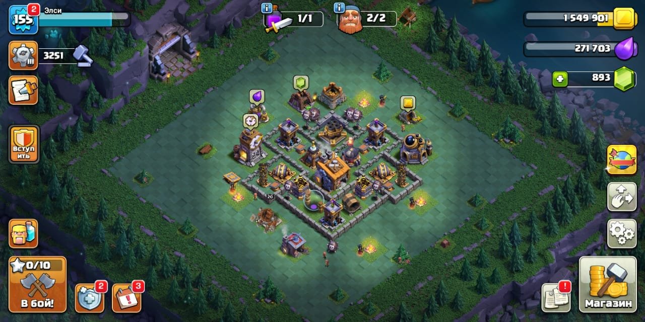 🏰 Clash of Clans акаунт | 13 ратуша | Рівень 155