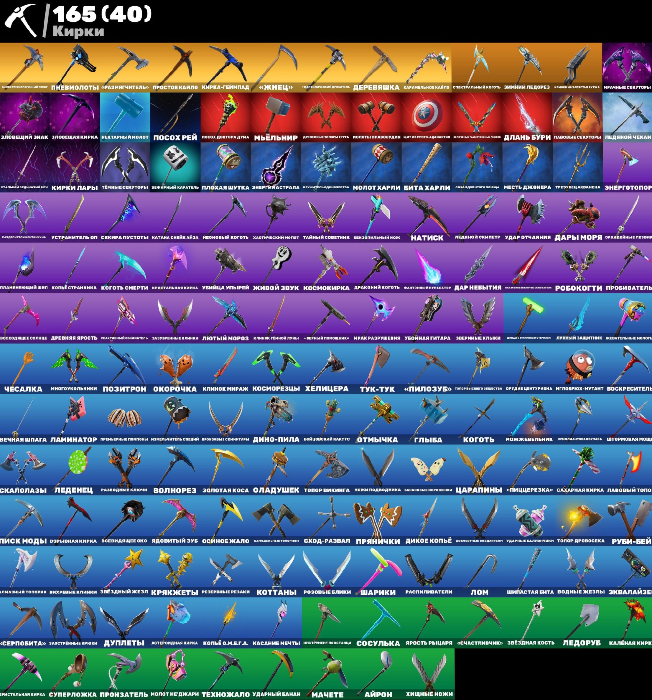 🎨 207 скінів | 🌟 Fortnite акаунт