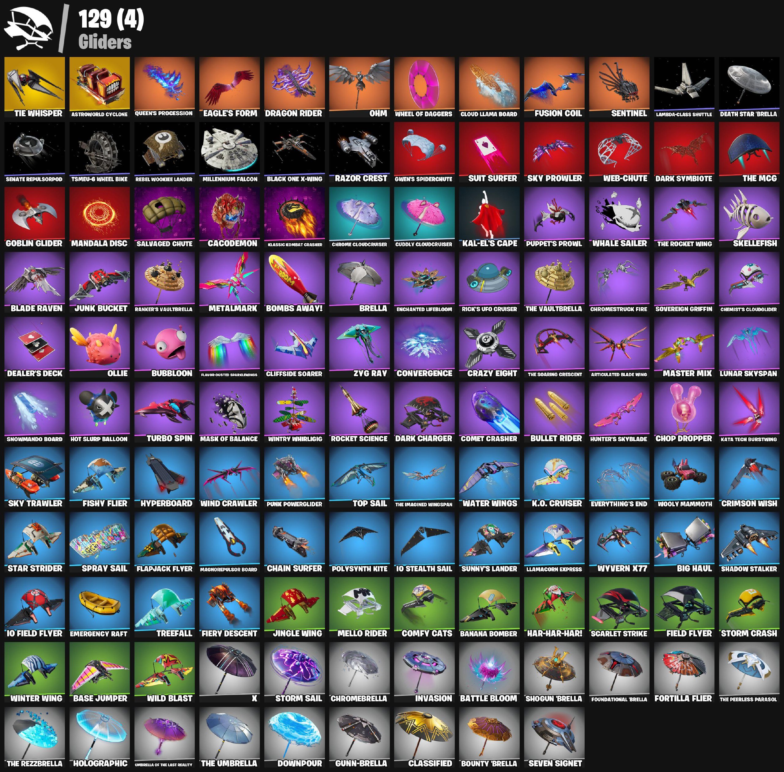 🎨 136 skins | 🌟 Fortnite account