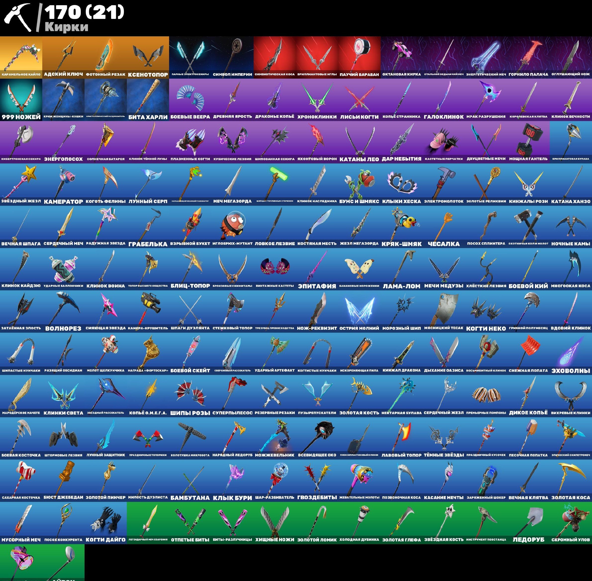 🎨 127 скинов | 🌟 Fortnite аккаунт