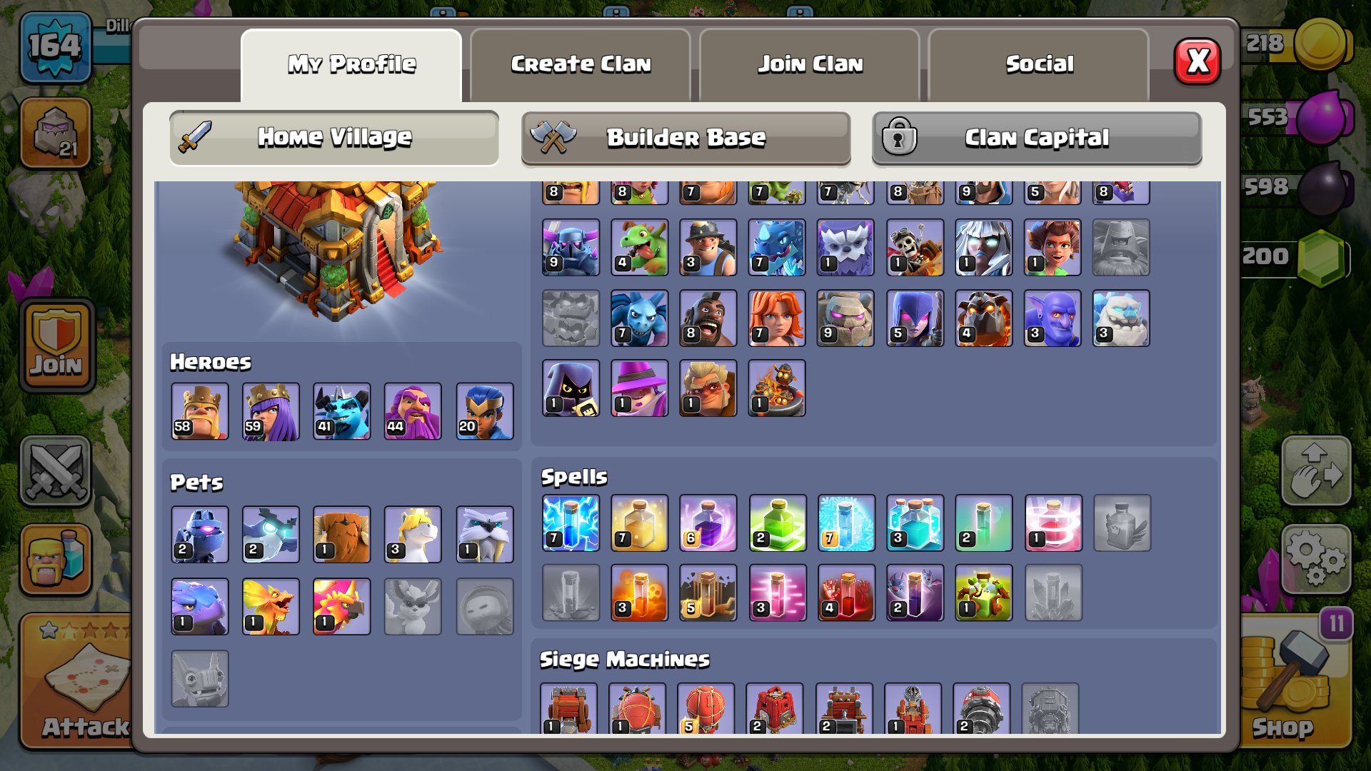 🏰 Clash of Clans акаунт | Ратуша 16 рівень | Рівень 120