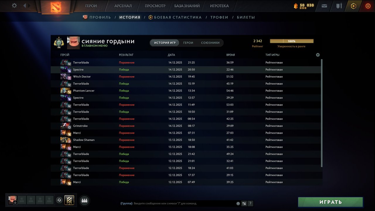 🏅 MMR 2300 | 🕒 920 годин | 🛡 Низька порядність