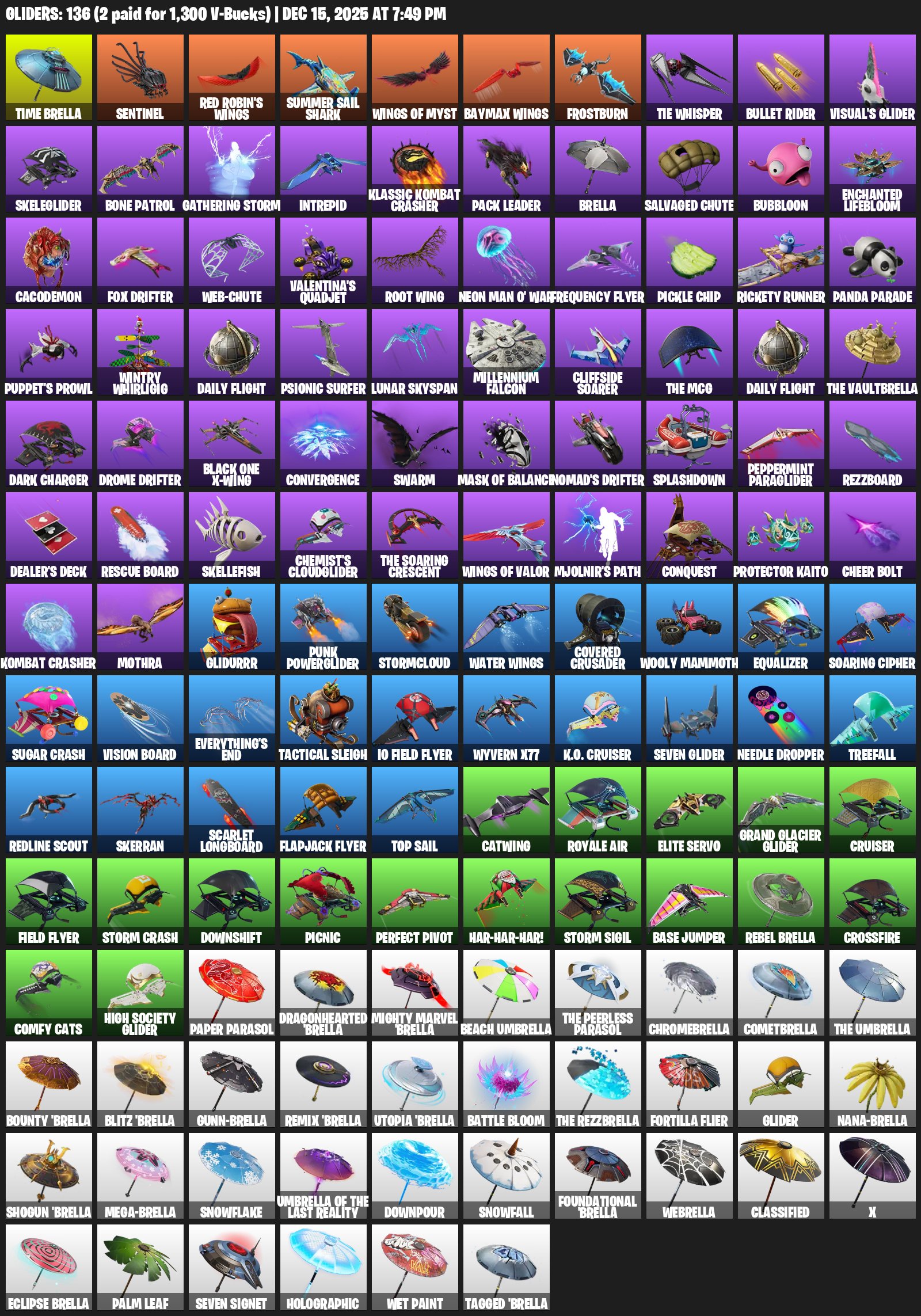 🎨 107 skins | 🌟 Fortnite account