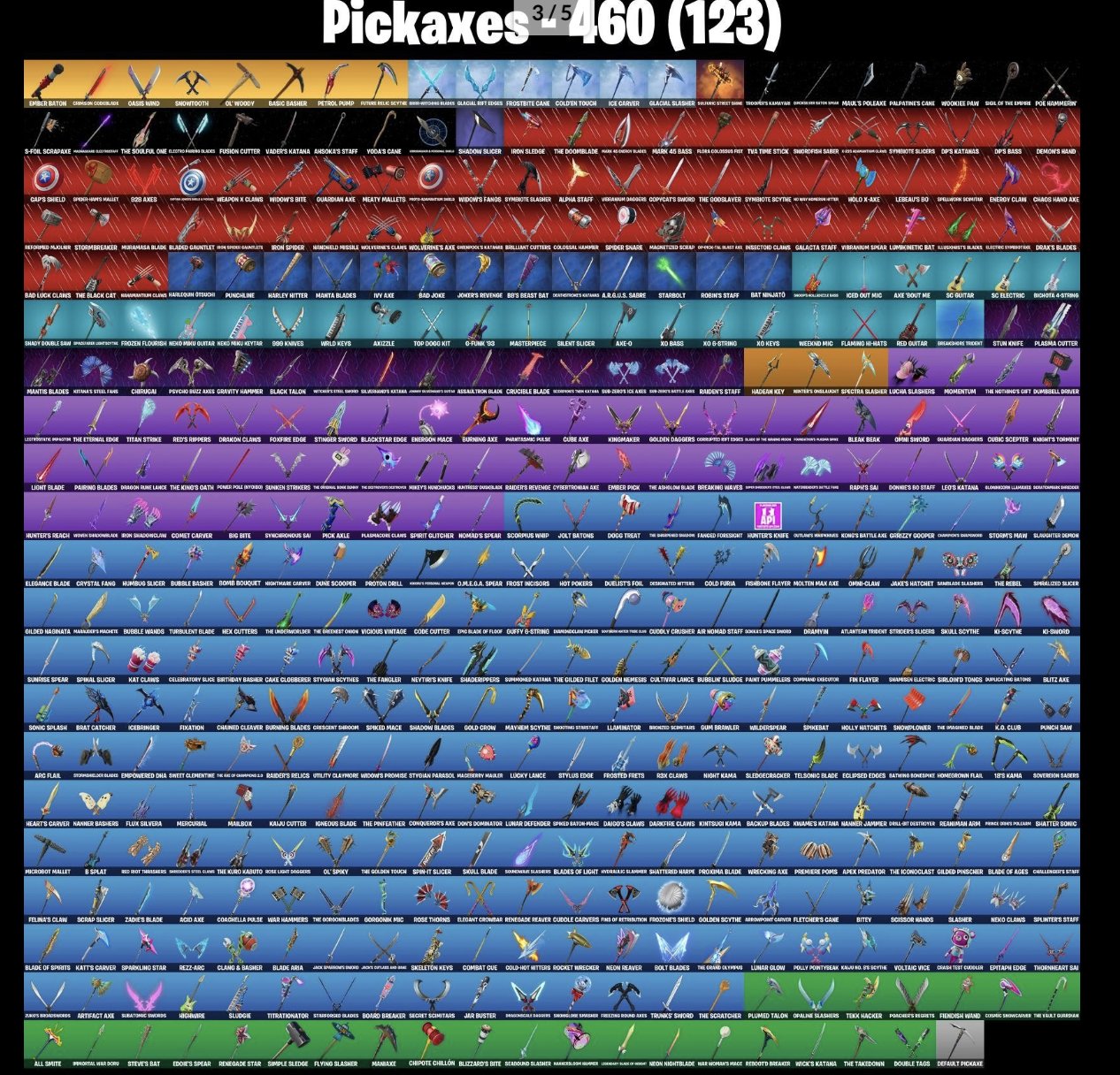 🎨 496 skins | 🌟 Fortnite account