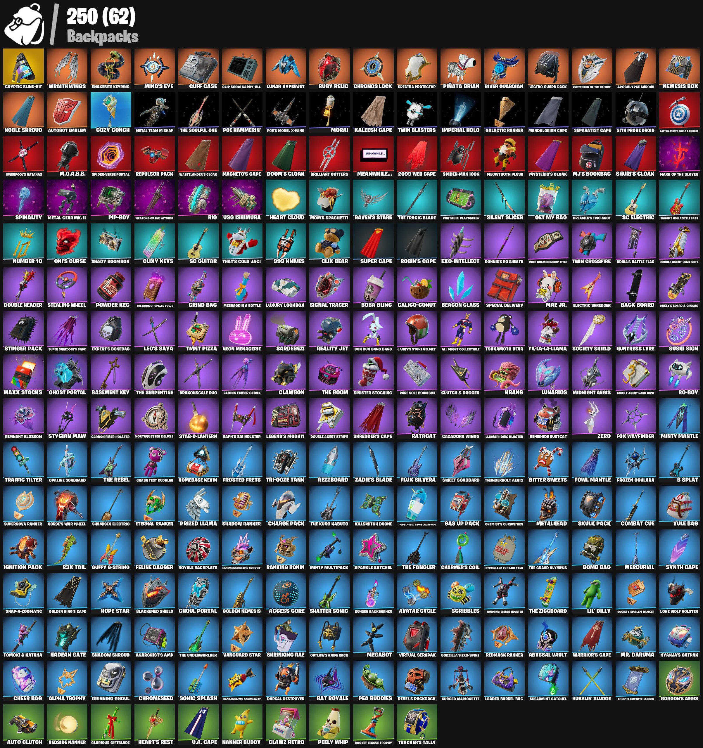 🎨 209 скінів | 🌟 Fortnite акаунт