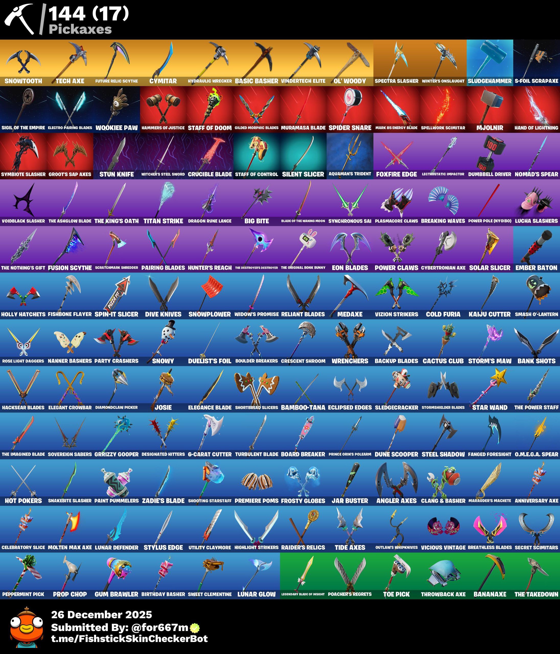 🎨 116 skins | 🌟 Fortnite account