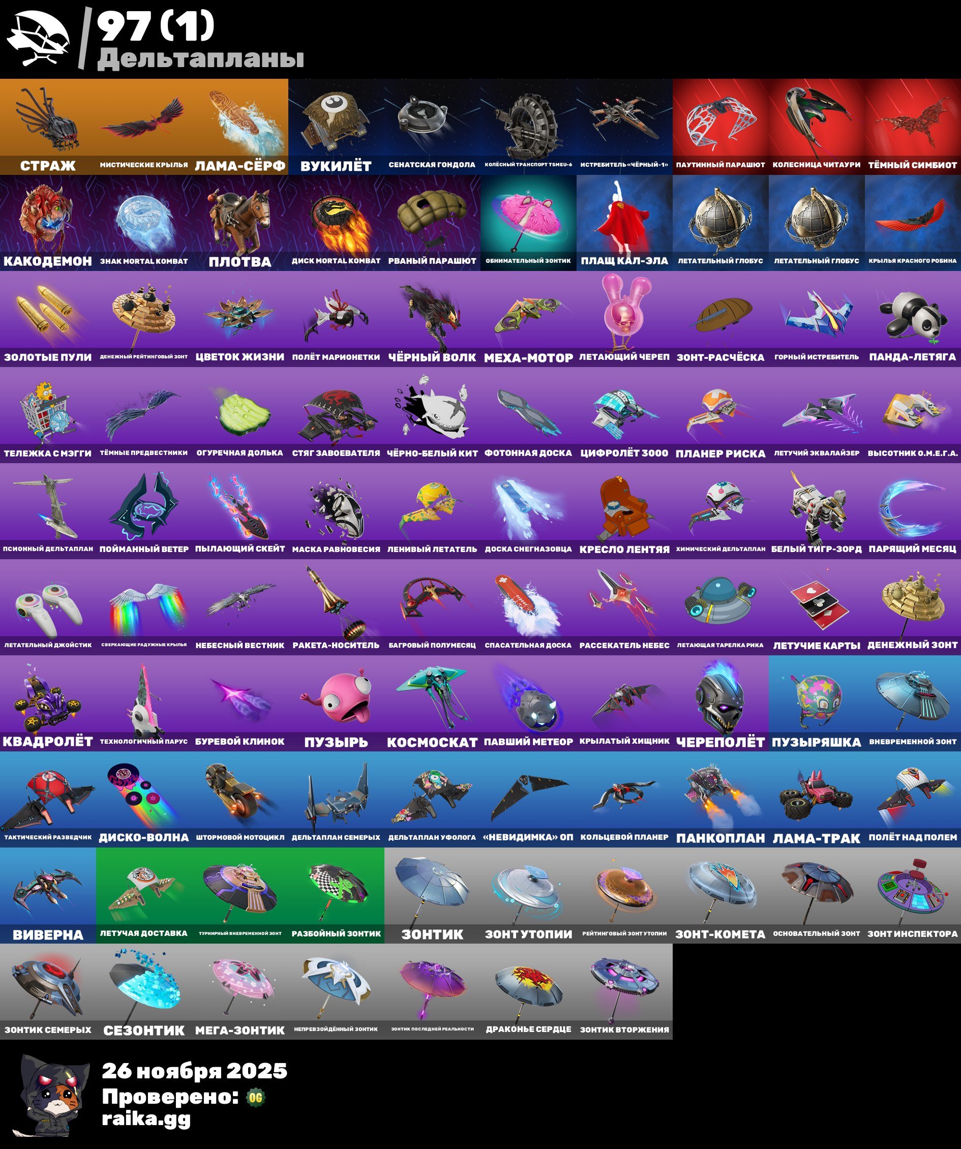 🎨 126 skins | 🌟 Fortnite account