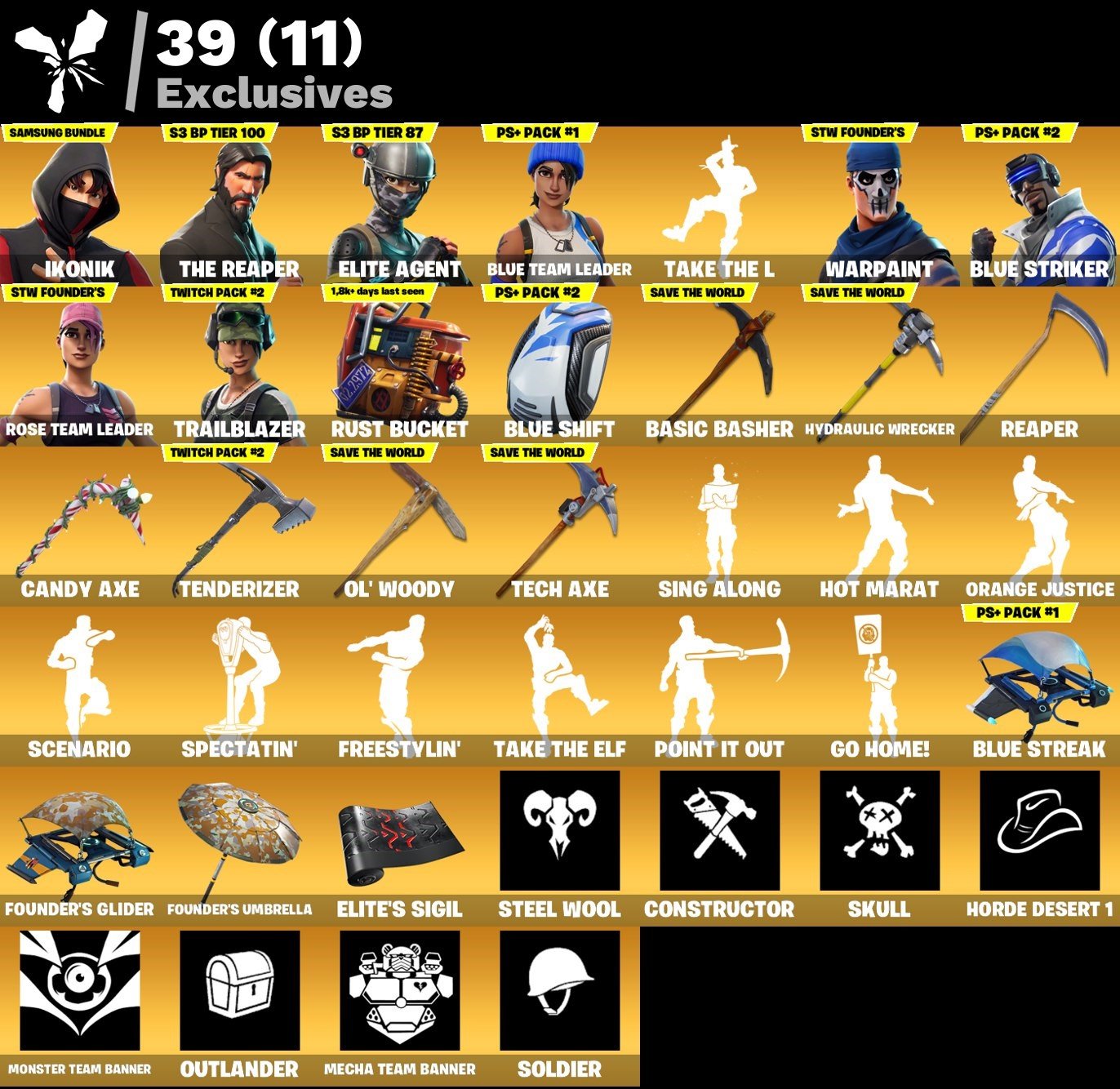 🎨 172 скінів | 🌟 Fortnite акаунт