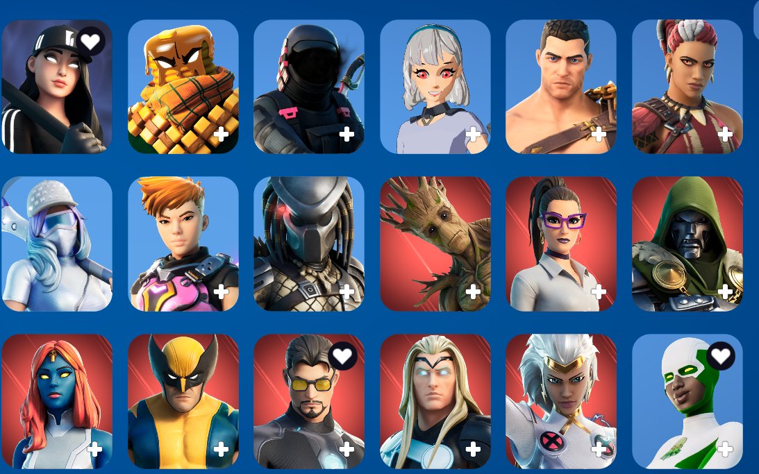 🎨 83 скина | 🌟 Fortnite аккаунт