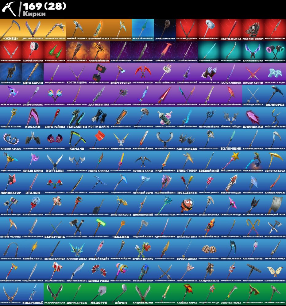 🎨 190 скінів | 🌟 Fortnite акаунт