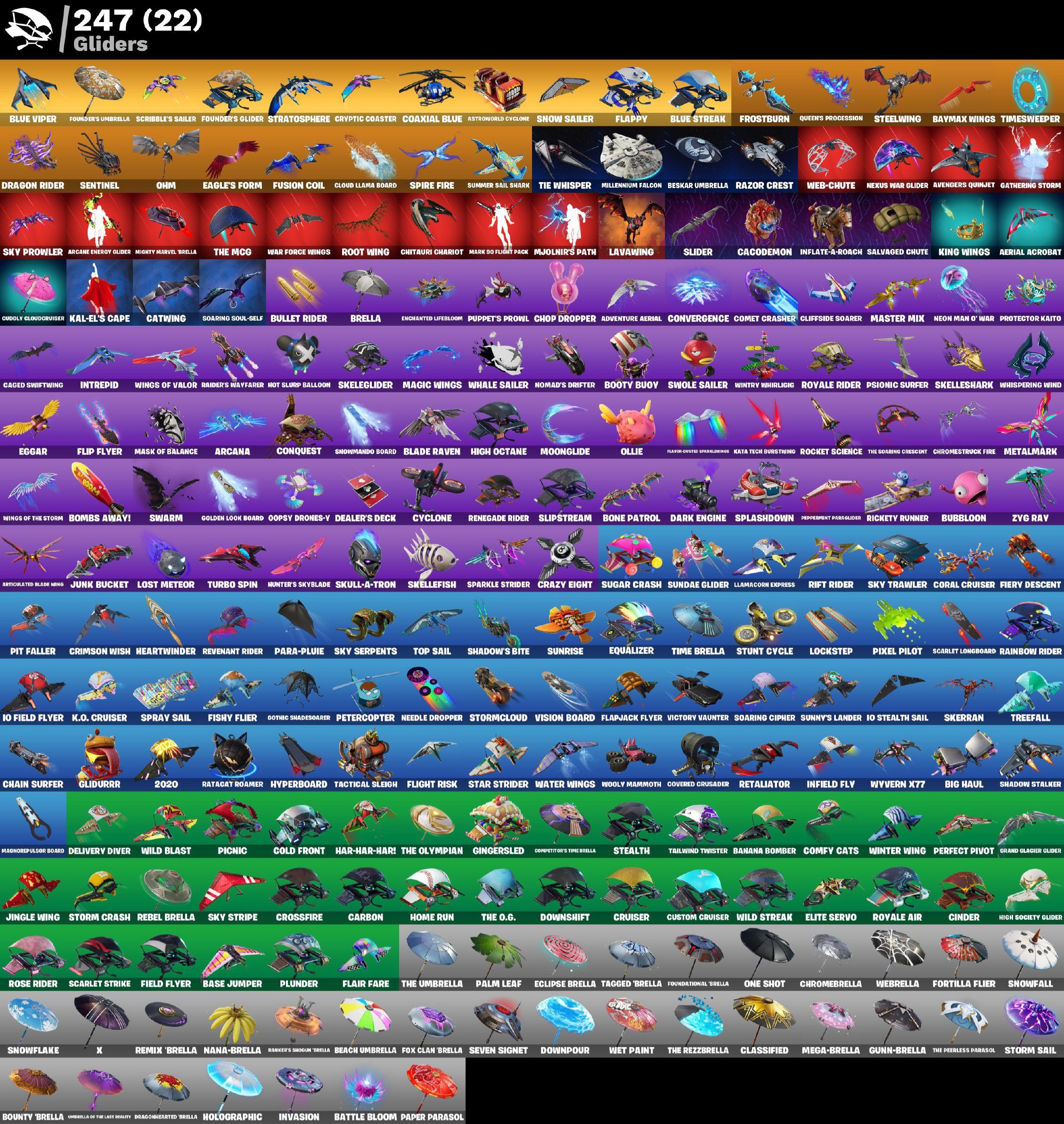 🎨 330 скинов | 🌟 Fortnite аккаунт