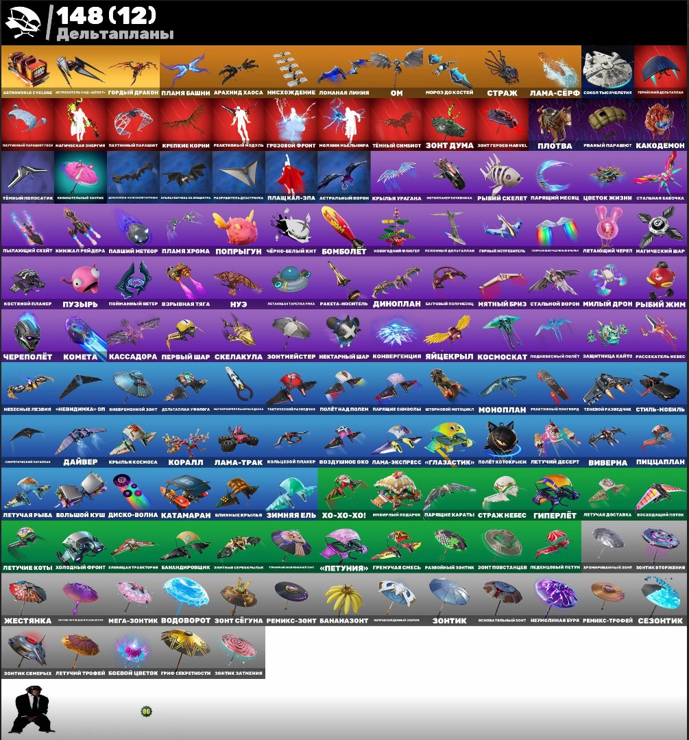 🎨 181 скин | 🌟 Fortnite аккаунт