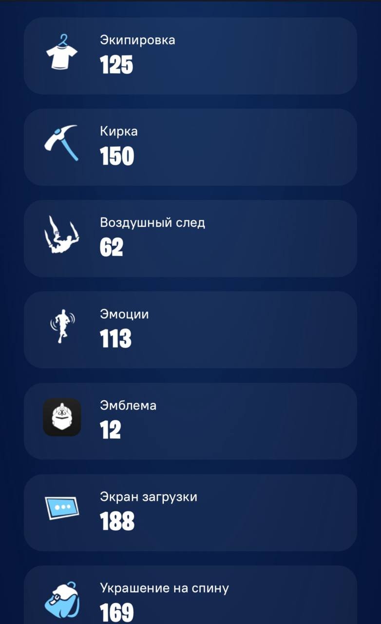 🎨 125 скінів | 🌟 Fortnite акаунт