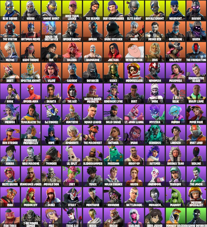 🎨 110 скінів | 🌟 Fortnite акаунт