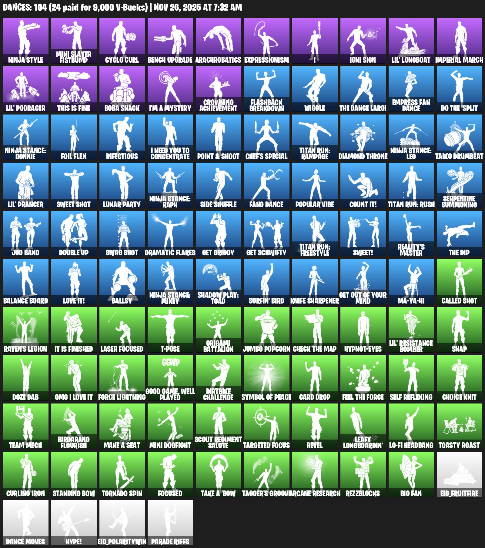 🎨 95 скінів | 🌟 Fortnite акаунт