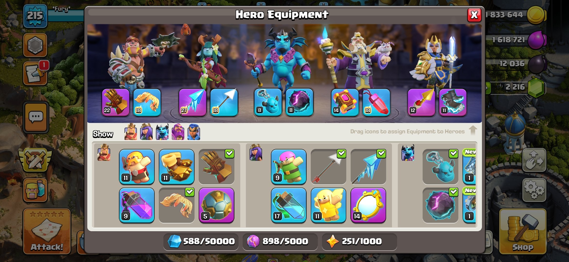 🏰 Clash of Clans акаунт | Ратуша 16 рівень | Рівень 0