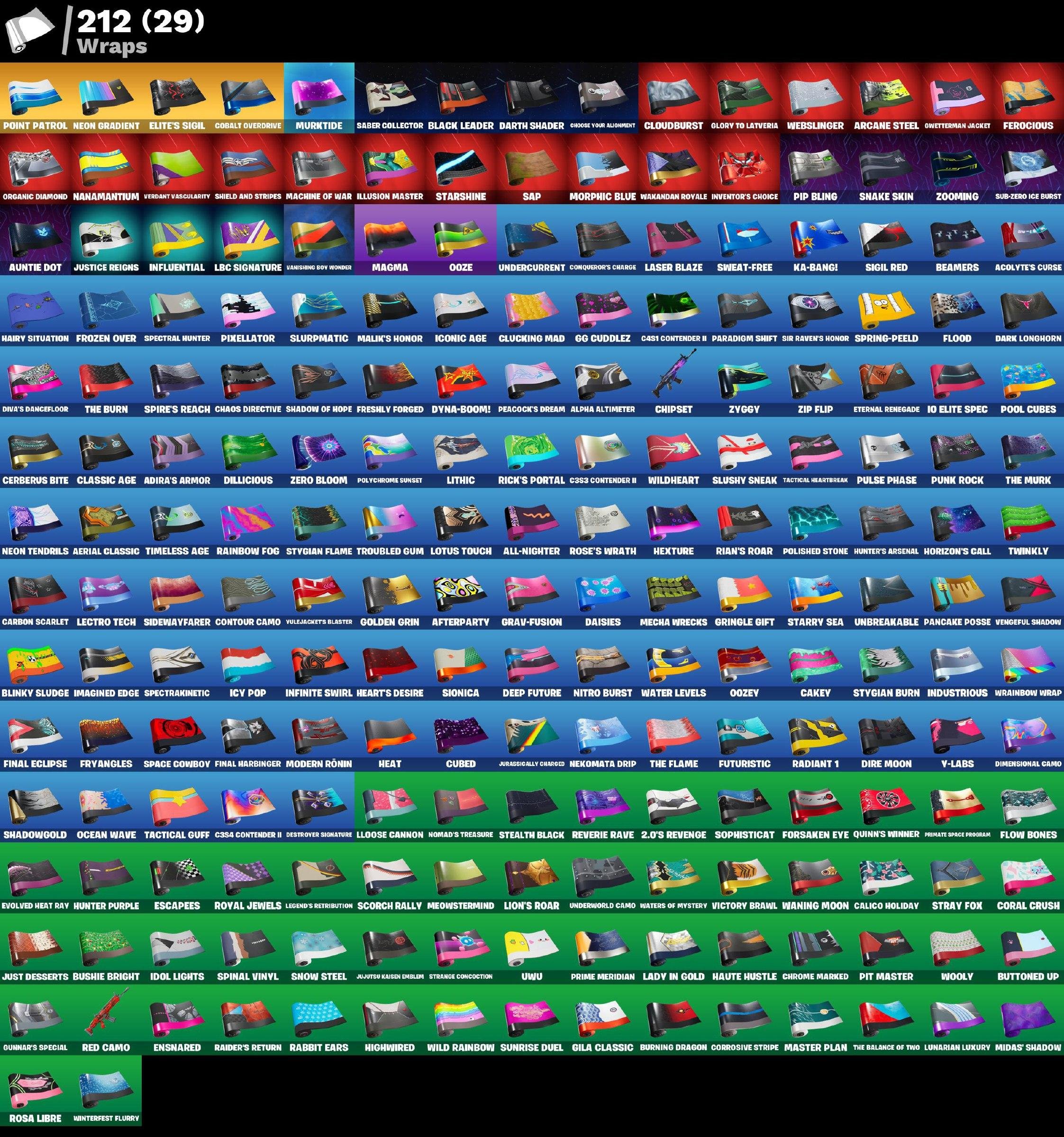 🎨 304 скинов | 🌟 Fortnite аккаунт