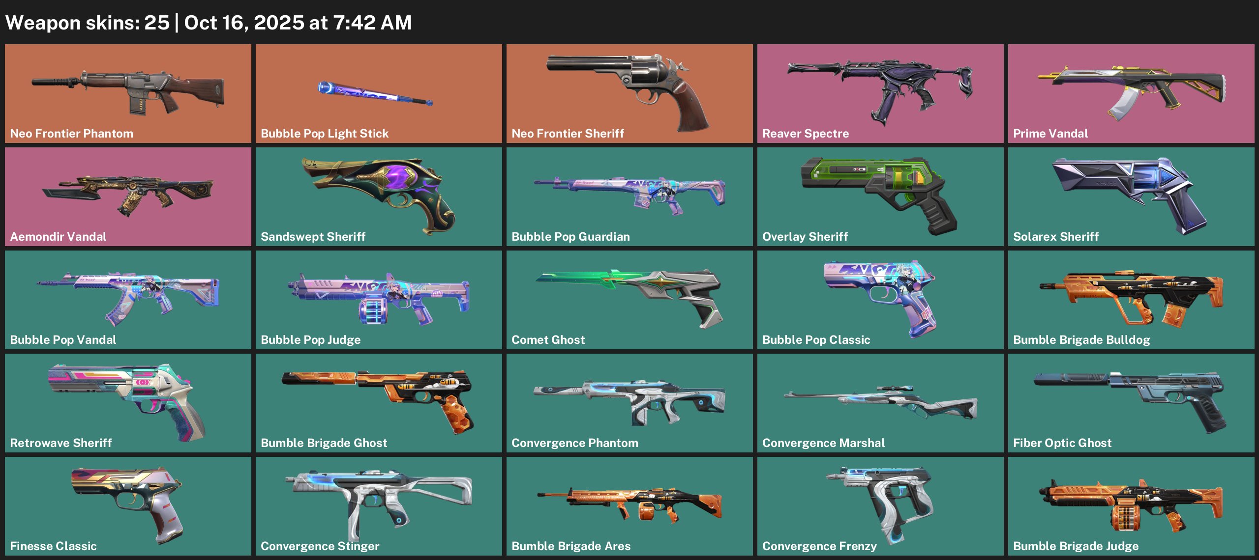 🎯 Valorant account | Gold 1 | EU | 22 agents