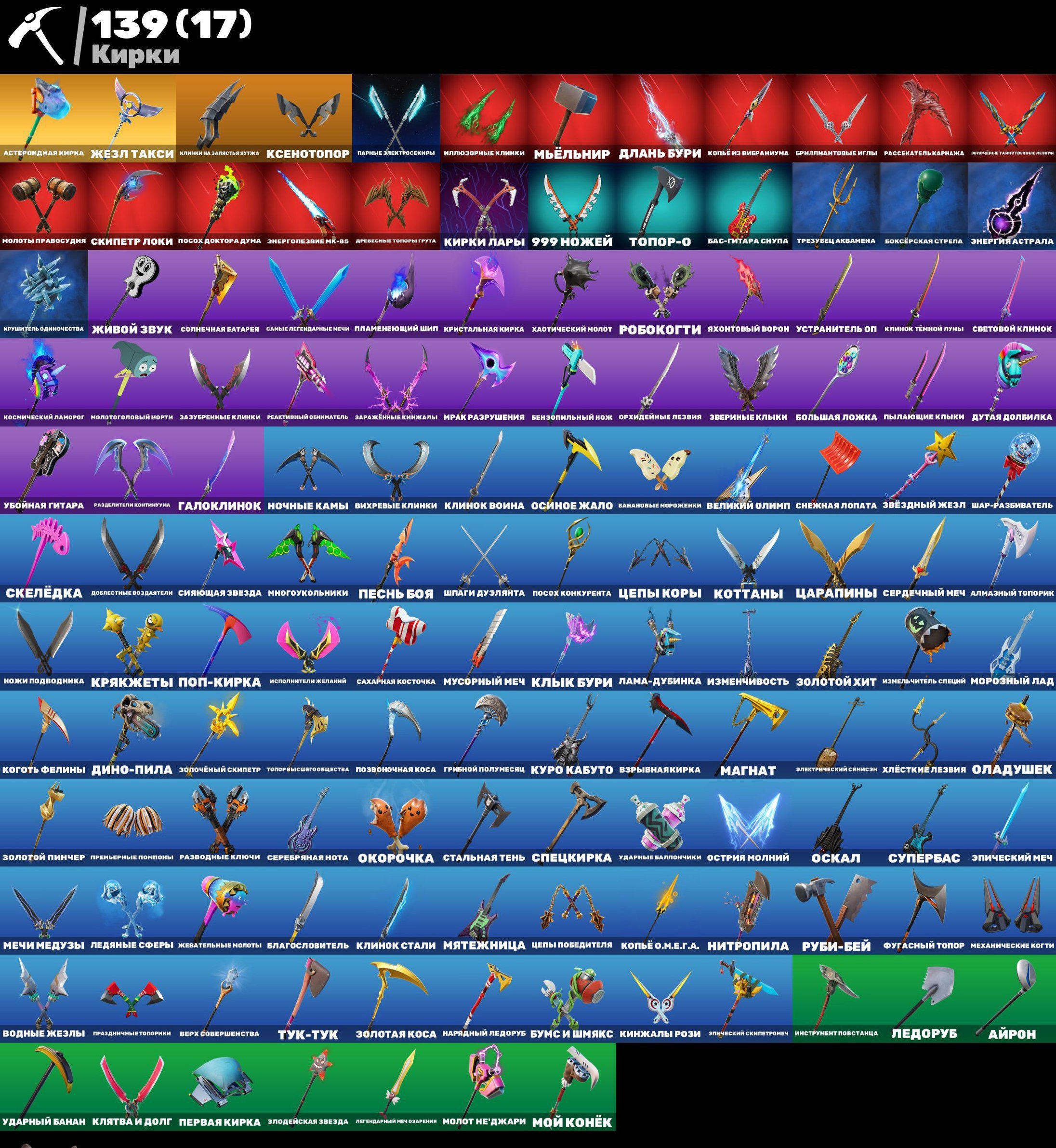 🎨 117 skins | 🌟 Fortnite account