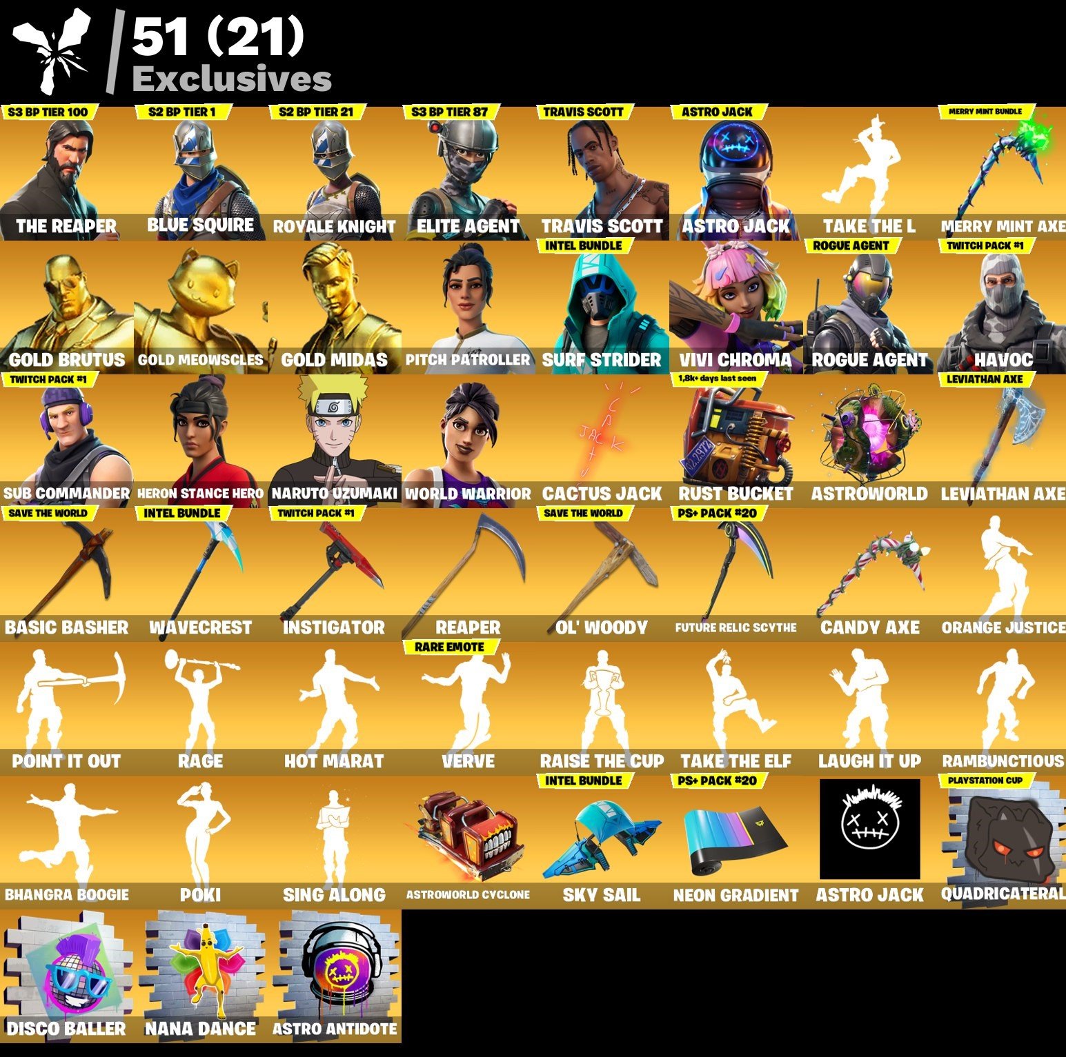 🎨 297 skins | 🌟 Fortnite account