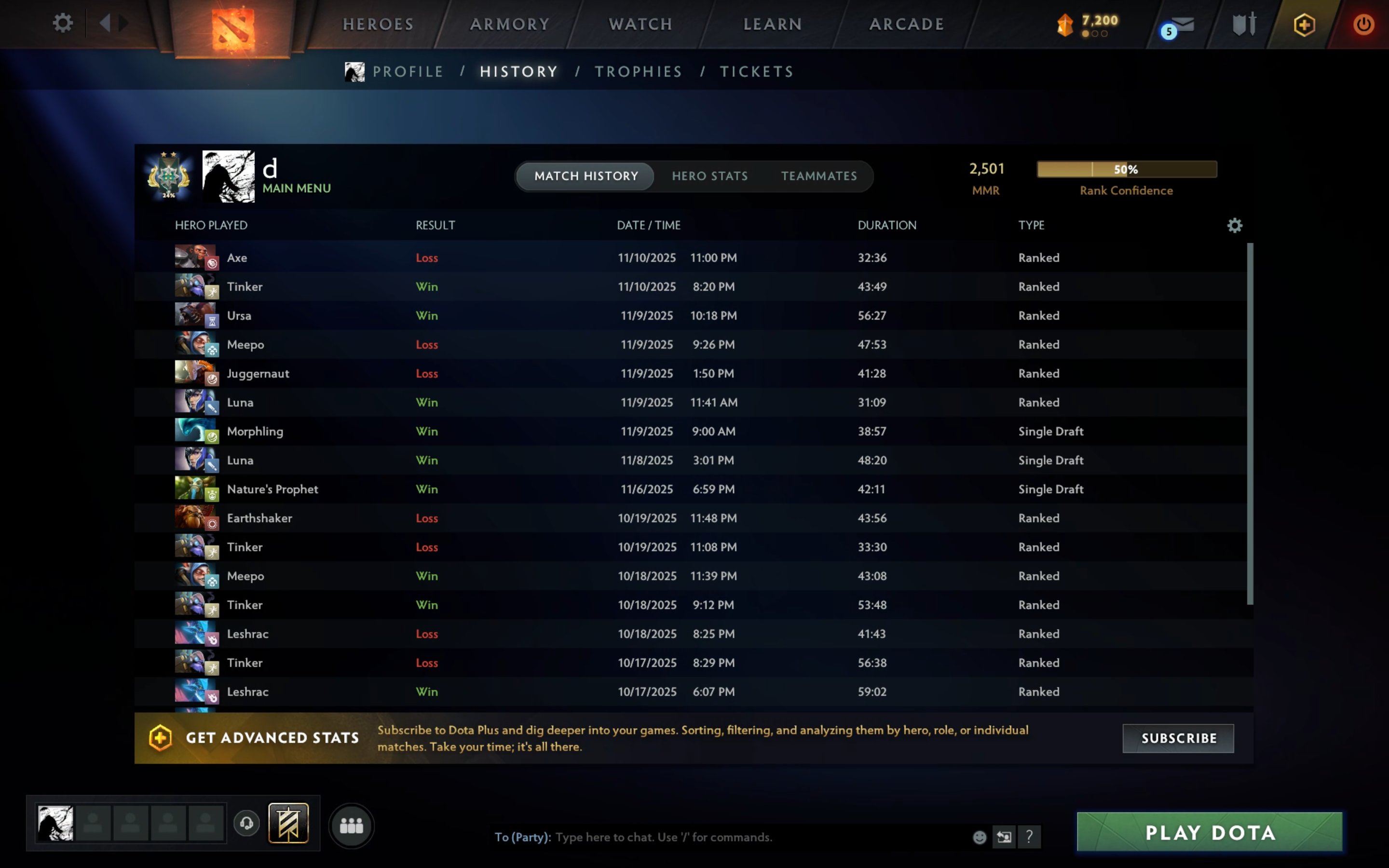 🏅 MMR 2501 | 🕒 370 hours | 🛡 10000