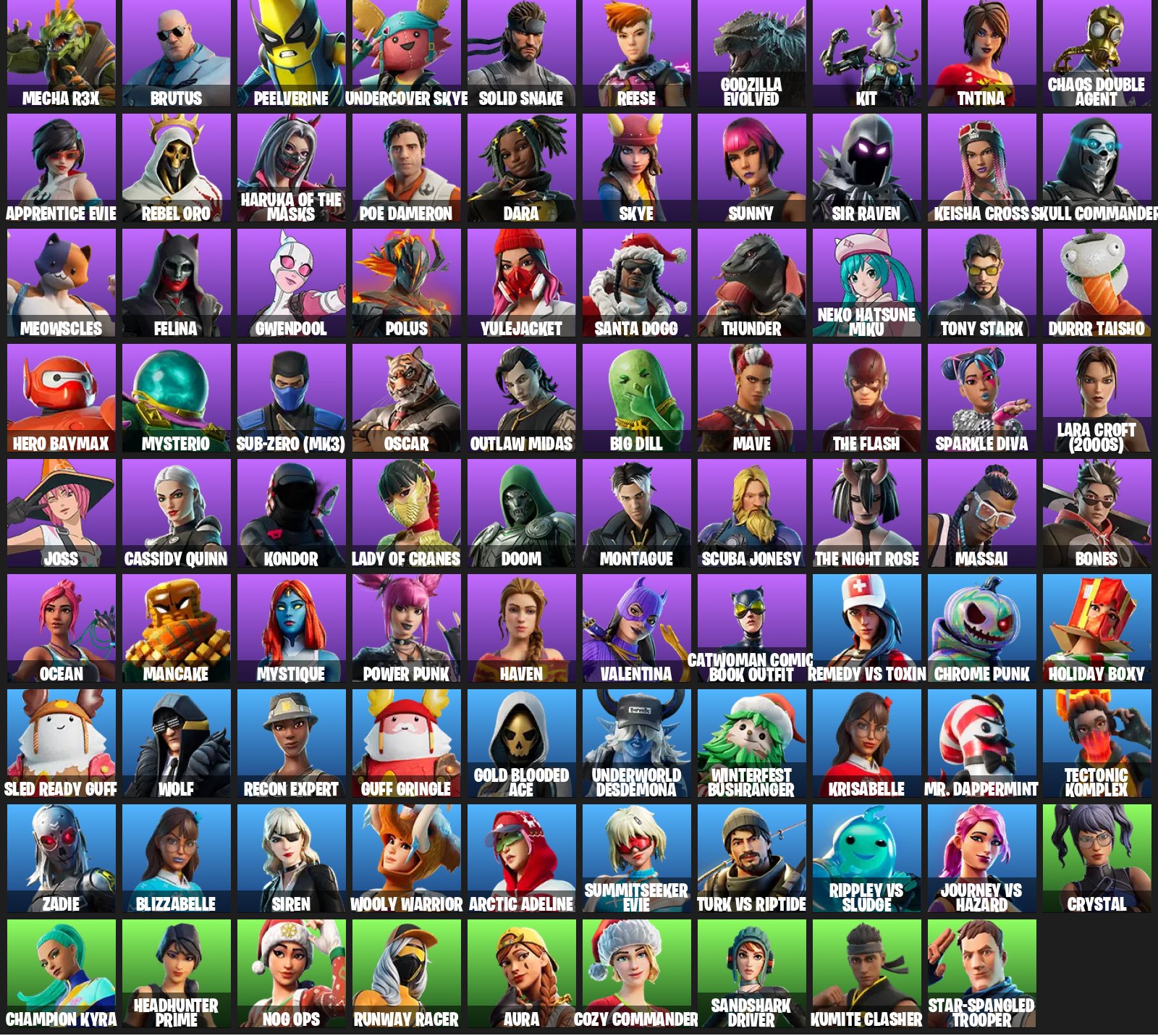 🎨 185 skins | 🌟 Fortnite account