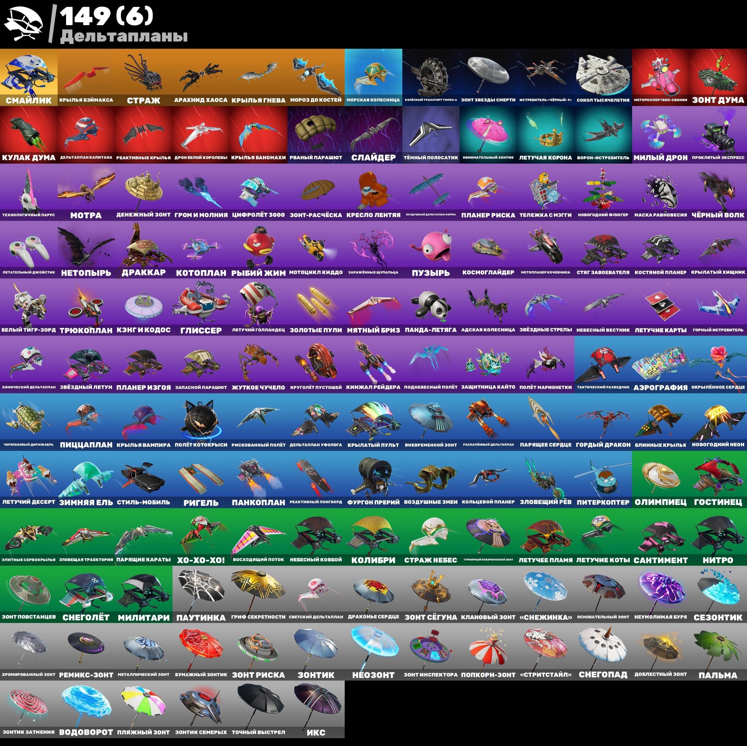 🎨 207 skins | 🌟 Fortnite account