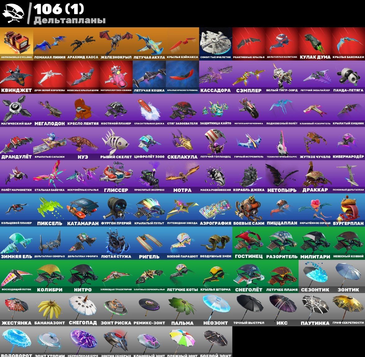 🎨 110 skins | 🌟 Fortnite account