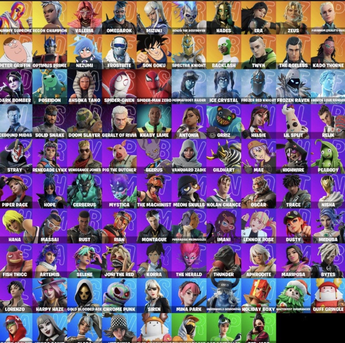 🎨 98 skins | 🌟 Fortnite account