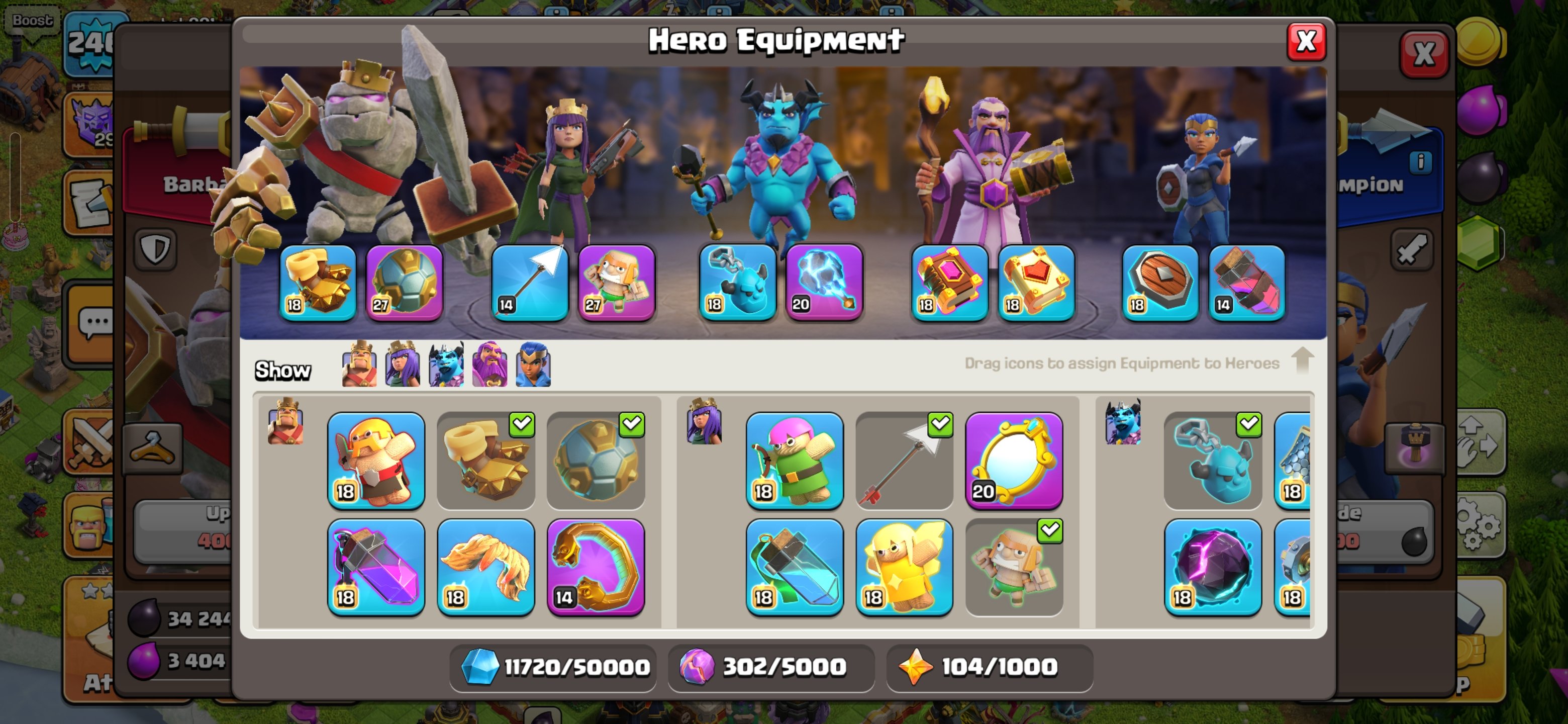 🏰 Clash of Clans акаунт | 18 ратуша | Рівень: 100