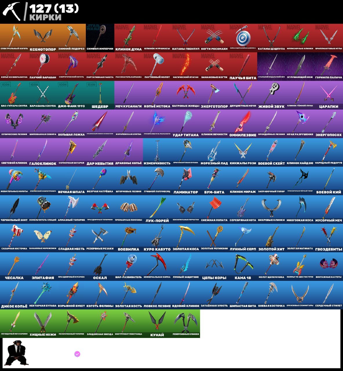 🎨 131 скін | 🌟 Fortnite акаунт