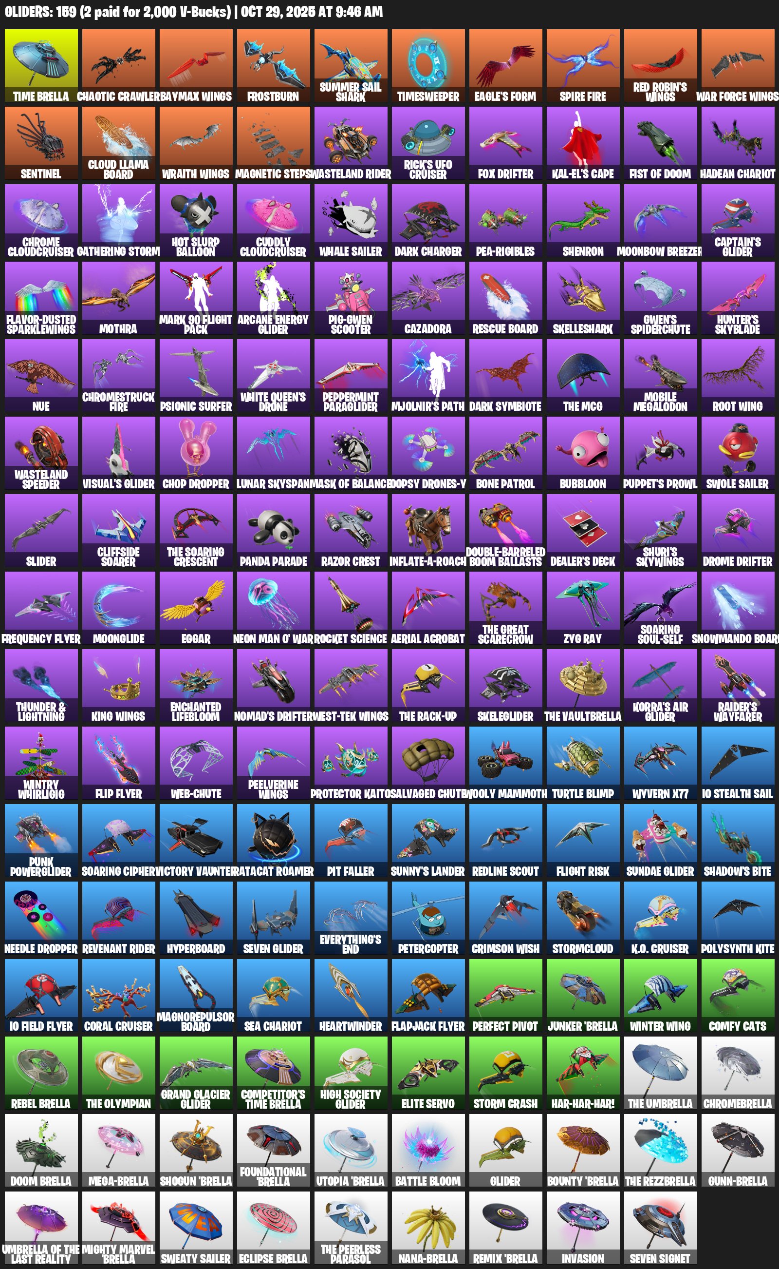 🎨 169 skins | 🌟 Fortnite account